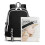Mochila escolar com estampa da Billie Eilish e carregamento USB 4