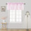 SAMIMPORT-2011 Rosa, einfarbige, gerade Gardinenblende, 54” x 18” 2