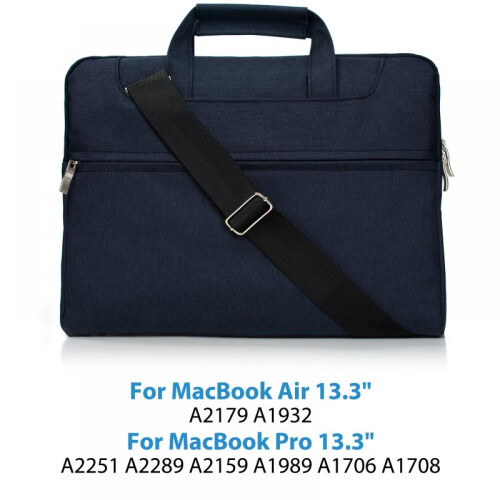 Bolsa de ombro para laptop Prettyui compatível com MacBook de 13 a 13,3 polegadas, em poliéster. 1