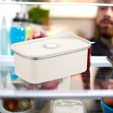 Kayannuo Home Essentials Ausverkauf Mikrowellengeeigneter, luftdichter Aufbewahrungsbehälter aus Edelstahl, Geschenkidee für Frauen und Männer