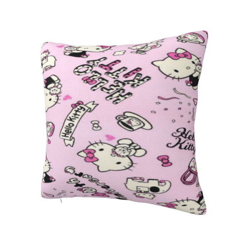 Μαξιλαροθήκη Hello Kitty με σχέδιο κινουμένων σχεδίων, διακοσμητικές μαξιλαροθήκες 1