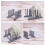 2 scolapiatti da cucina, supporto per piatti e tazze, espositore, scolapiatti, organizer per la cucina (bianco e grigio) 5
