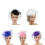 Retro Mesh Top Hat Fascinator Bröllopsfest Banketthatt, Vit 2