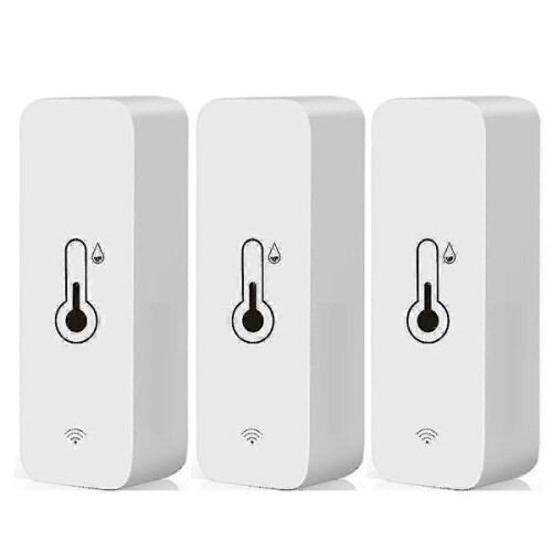 3x Tuya Wifi Θερμοκρασία και Υγρασία Αισθητήρας Εσωτερικού Θερμόμετρου Υγρόμετρο [HK]