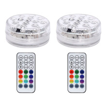 2 set di lampade LED sommergibili impermeabili con telecomando