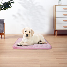 Tapis rafraîchissant en soie glacée pour chien Hoarboeg, tapis de couchage rafraîchissant d'été pour animaux de compagnie, coussin de glace pour