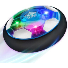 Pallone da calcio gonfiabile ricaricabile con luci LED, adatto a bambini dai 3 ai 12 anni, gioco sportivo in schiuma, regalo ideale per ragazzi e
