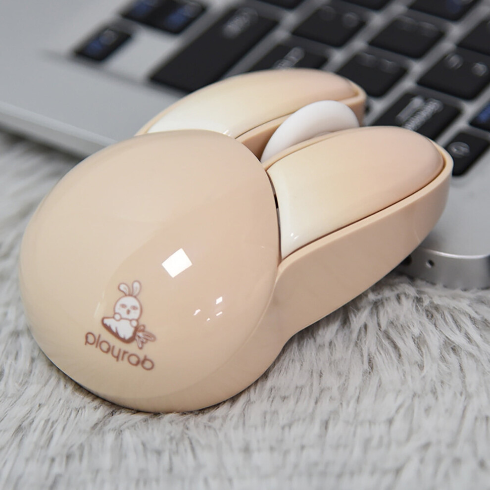 Quinlirra Easter Gifts For Women And Men Clearance Wireless Mouse Mute Lovely Rabbit Lady Office Laptop Easter Decor 9004841937403