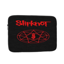 Slipknot-läppärilaukku, iskunkestävä suojaava kannettavan tietokoneen kotelo lisävarustetaskulla, salkun kantolaukku, 10 12 13 15 17 tuumaa,