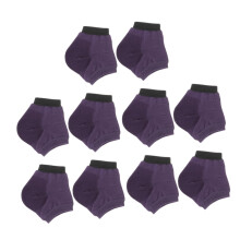 Moisturizing Gel Heel Socks with Open Toe Design for Dry Cracked Skin, Reusable Foot Care Sleeves