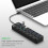 Διαχωριστής πολλαπλού USB Balems USB3.0HUB2.0HUB, επέκταση 4/7 θυρών, πολλαπλή προστασία, 4