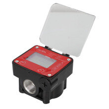 Oval Gear Flow Meter Meter Electronic Small Flow Rate with Cover Meter Sensor Counter Indicator B