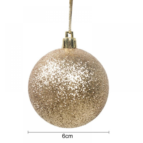 Weihnachtskugeln, bruchsicher, 12 Stück 2