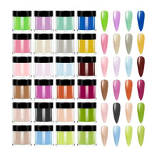 24 Colors Acrylic Powder for Nails, Vibrant LongLasting Nail Art Kit for Extensions and 3D Design