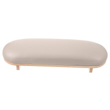 Leather Nail Arm Rest Cushion for Salon and Home, Ergonomic Manicure Hand Rest Pillow with Easy Clean Surface