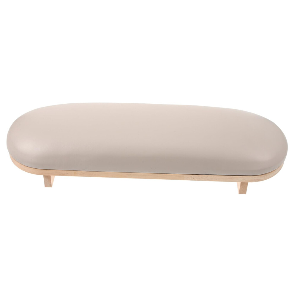 Leather Nail Arm Rest Cushion for Salon and Home, Ergonomic Manicure Hand Rest Pillow with Easy Clean Surface