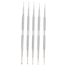 5pcs Precision Nail Art Pen Set with DualEnded Design Tool for Diamond Decor and Detailing