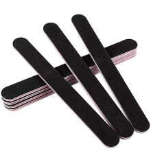 10PCS Nail File Set with Emery Board 100/180 Grit Dual Sided Professional Acrylic Nail Files for Salon and Home Use