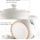 Large Ceramic Casserole Dish with Lid,  Temp Resistant Stew Pot, 4500ml Capacity 5