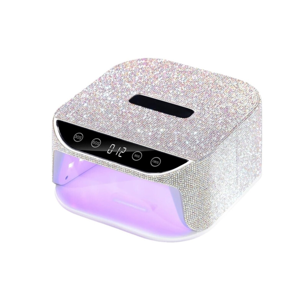 UV LED Nail Lamp with Touchscreen Timer,  Power Fast Curing Gel Nail Dryer for Salon and Home