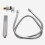 NES Home Nes Home Shower Handset Kit, Adjust Bracket, Hose 3