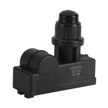 BBQ Ignitor, DC1.5V Battery Powered BBQ Gas Grill Spark Generator 2 Outlet Universal Ignitor Igniter Black