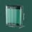 XIUH Kitchen Plastic Wrap Storage Box, Clear 3A, Wall Mounted, Removable, Compatible with Universal Wraps 3