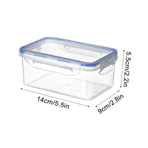 Recipiente hermético transparente para armazenamento de alimentos Dengmore 1