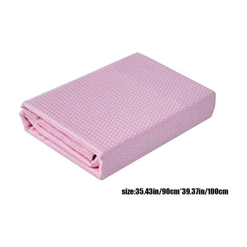 BIERELAOZI Pink Cotton Bed Blanket 2