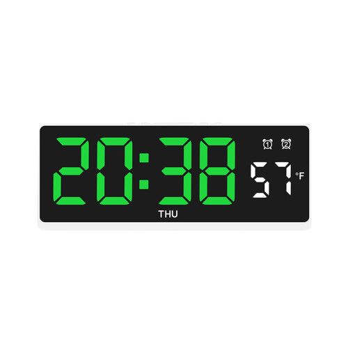 Ξυπνητήρι LED Summercome 6,8", 3 επίπεδα ρύθμισης φωτεινότητας, 1