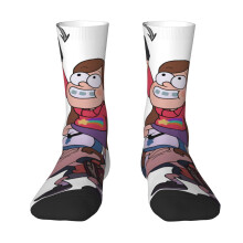 Gravity Falls Unisex Funny 3D Print Socks Mens Fun Patterned Dress Socks for Boys Teens Adults Gifts Adult Socks