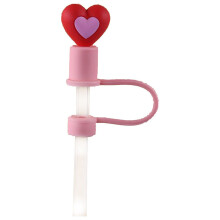 ZJDOAK Straw Covers Cap Straw Topper Compatible with Tumbler Cups Reusable Cute Silicone Straw Tips for Cups Accessories Drinking Straws Plug