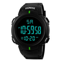 Orologi Quinlirra per donna e uomo, LED, campeggio, digitale, quarzo, militare, lusso, sportivo, datario, moda, essenziali da viaggio.