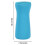Jacenvly Fall Home Decor Τσάντα από καουτσούκ για ποτήρια φρούτων με λουράκι, συμβατή με 3