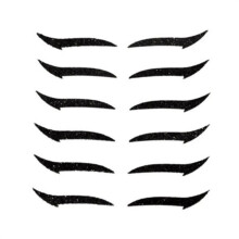 6 paia di adesivi eyeliner riutilizzabili, cuscinetti in gel per occhi senza pelucchi, nastro per il trucco per tutti i giorni, feste, cosplay –