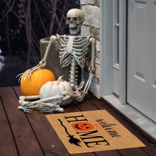 Decorazioni e accessori per la cucina di Halloween, tappetino antiscivolo in PU, tappetino per esterni per il 4 luglio, compatibile con zerbino di