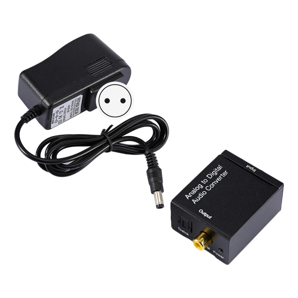 Optical Toslink & Coaxial Digital Audio Converter, Supports 2-Channel Uncompressed Lpcm For High-Fidelity Sound, Plug & Play For Instant Setup 9358999151151