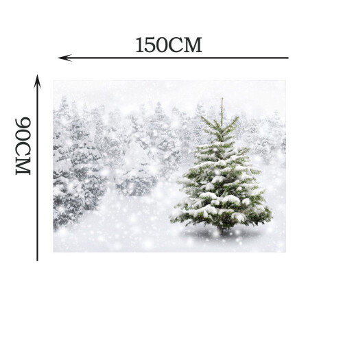 Christmas Backdrops 5x3FT Fireplace Background Photography Studio 1