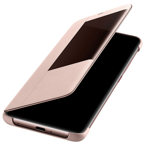 Husă elegantă cu Smart-View compatibilă cu Huawei Mate20Pro, neagră 2