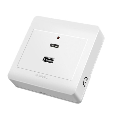 Πρίζα USB τύπου C, πρίζα φόρτισης τοίχου, με θύρες USB B