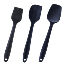 karymi 3PCS Hitzebeständige, flexible Silikonspatel, Kuchenspatel, Teigschaber, Backspatel, Backzubehör für die Heimbäckerei