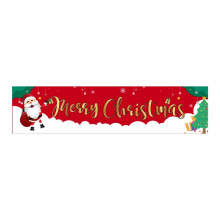 YiFudd Merry Christmas -bannerikoristeet ruudullinen banneri sisä- ja ulkokäyttöön tarkoitettuun etuoven seinään joulukoristeeseen