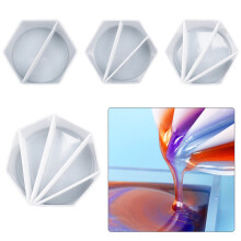 Glue Tool Handmade Flexible Non-Stick Easy to Clean Reusable Pigment Container Lightweight Toning Color Cup Mold for DIY