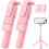 6 in 1 Wireless Bluetooth Selfie Stick with Light, 360 Rotating & Retractable, Compatible with iPhone & Android 1