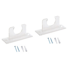 2 Pack Acrylic Baseball Bat Holder Support Wall Mount Display Stand Wall-mounted