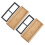 Whetstone Base Home Sharpener Holder Grinding Tool Rubber Bamboo Sharpening Stand Support Non-slip Storage Rack 2 Sets 1
