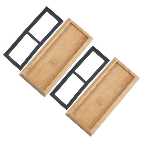 Whetstone Base Home Sharpener Holder Grinding Tool Rubber Bamboo Sharpening Stand Support Non-slip Storage Rack 2 Sets