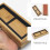 Whetstone Base Home Sharpener Holder Grinding Tool Rubber Bamboo Sharpening Stand Support Non-slip Storage Rack 2 Sets 4