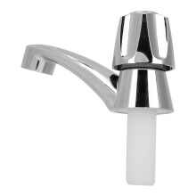 RV Einloch-Chrom-Badarmatur, 20-mm-Gewinde