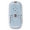 Trasparente Sottile TriMode BT1 BT2 Mouse 400 mAh Blu 13
